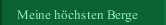 Meine höchsten Berge